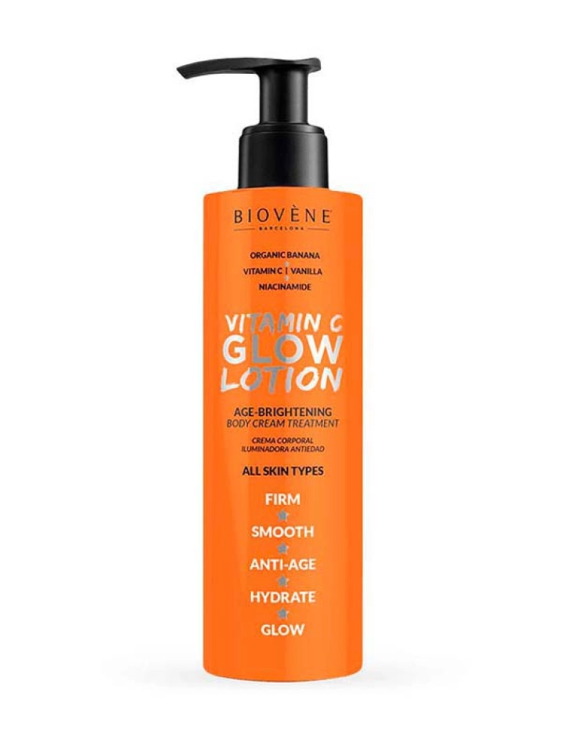 Biovenè - Vitamin C Glow Loção Age-Brightening Body Creme Tratamento 200 Ml