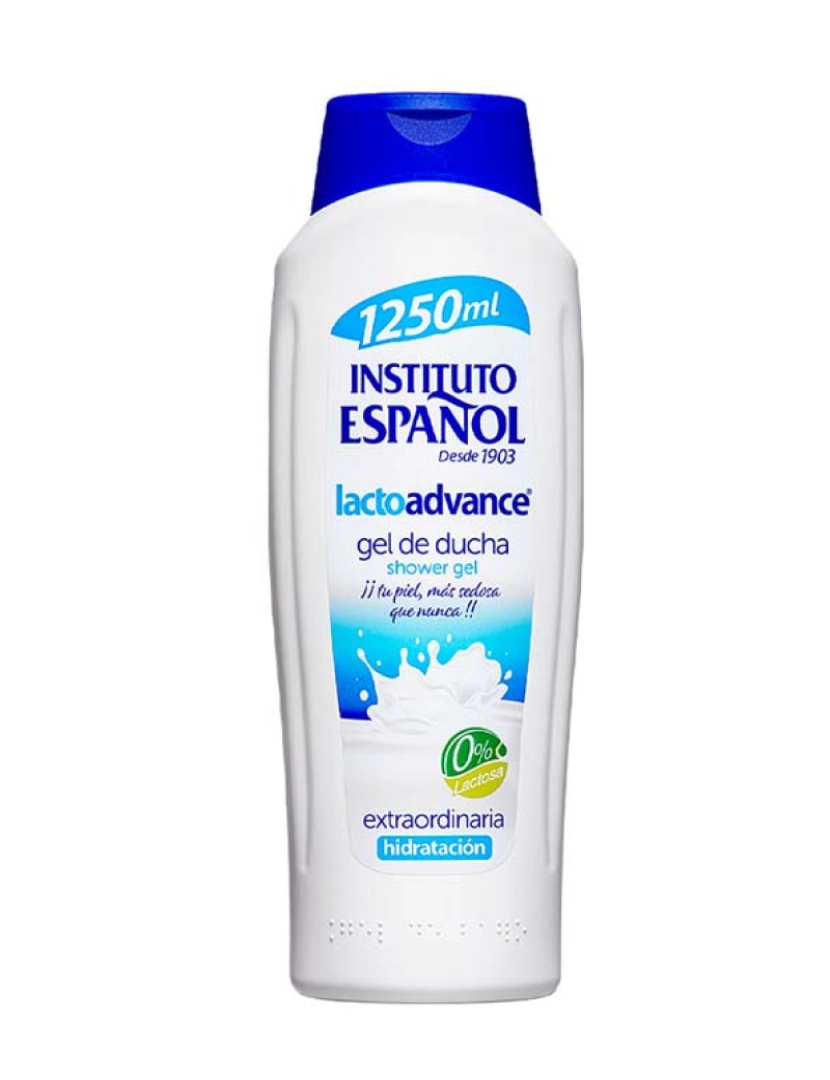 Instituto Español - Gel de Banho Lactoadvance 0% 1250Ml