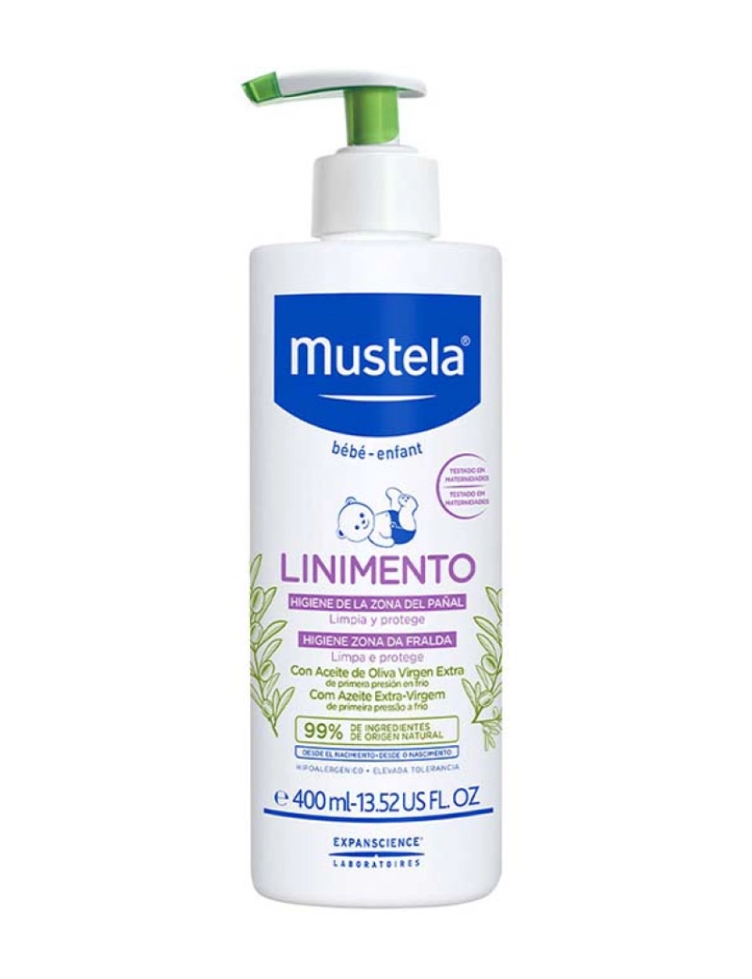 Mustela - Linimento bebés e crianças 400 ml