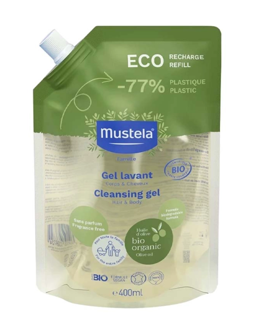 Mustela - Bio Gel Champú Refill 400 Ml