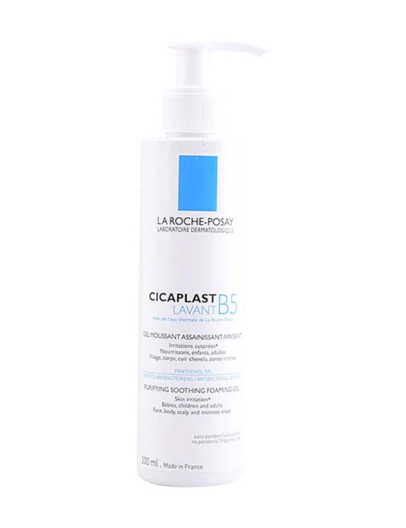 La Roche Posay  - Gel Espuma Limpeza Calmante Cicaplast Lavant B5 200Ml