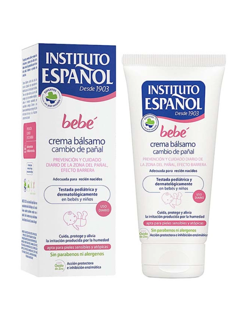 Instituto Español - Creme Bálsamo Fralda Bebé 150Ml