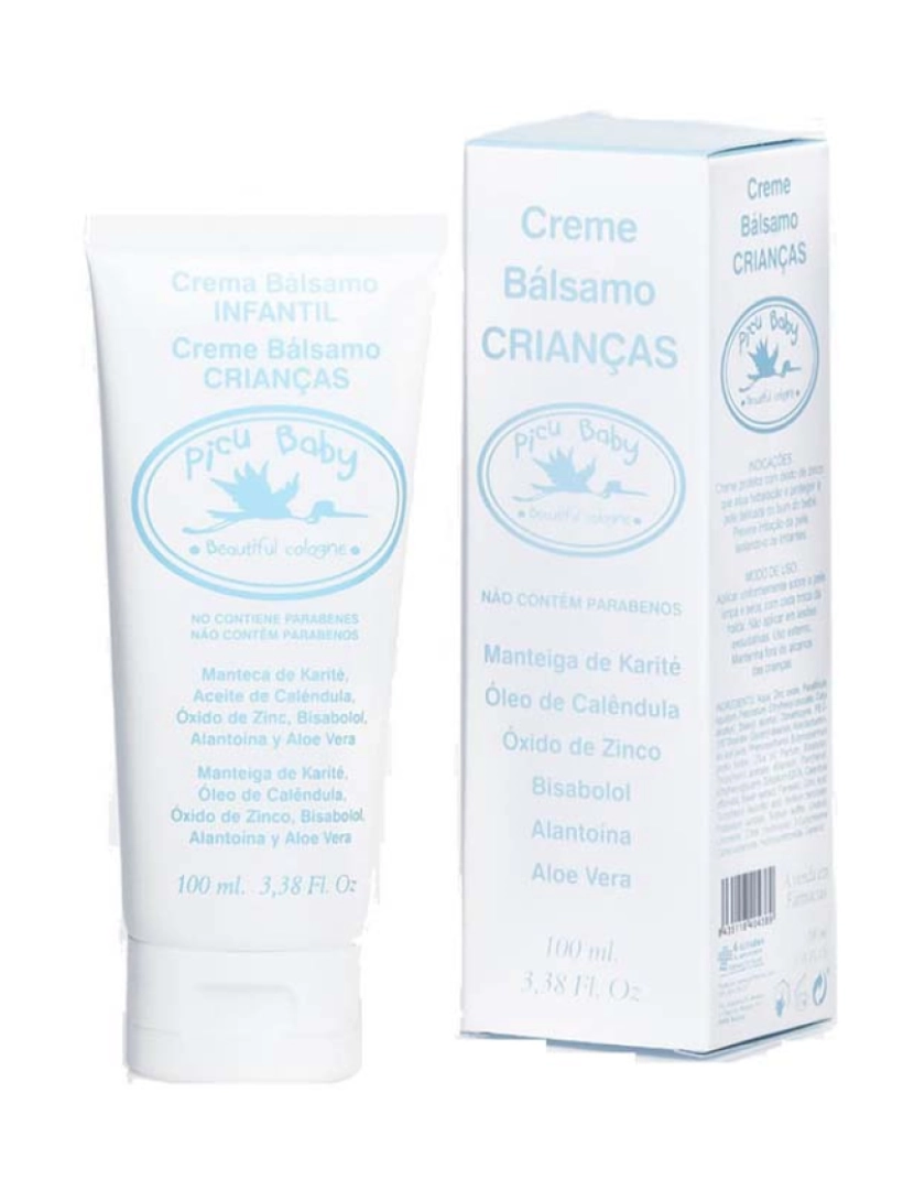 Picu Baby - Bálsamo Creme Infantil 100 ml