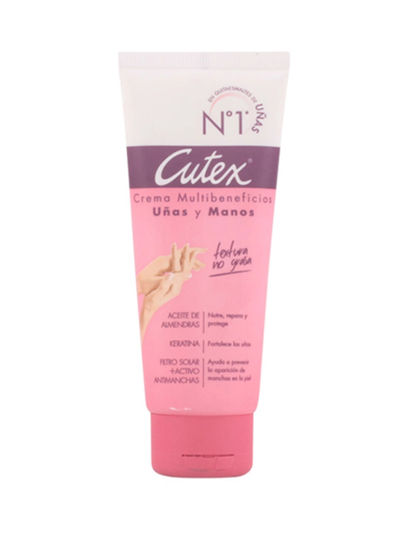 Cutex - Creme Mãos E Unhas Leite Amendoas 100 Ml Cutex