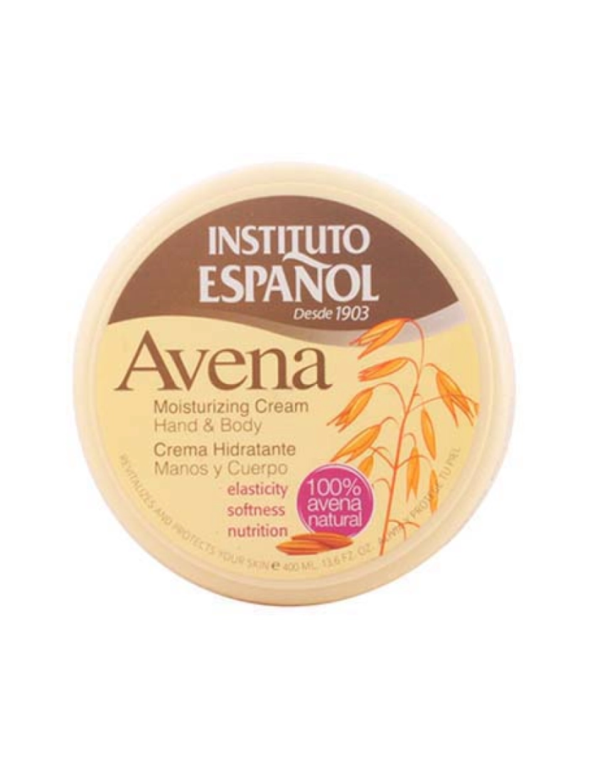 Instituto Español - Creme Hidratante Avena 400Ml 