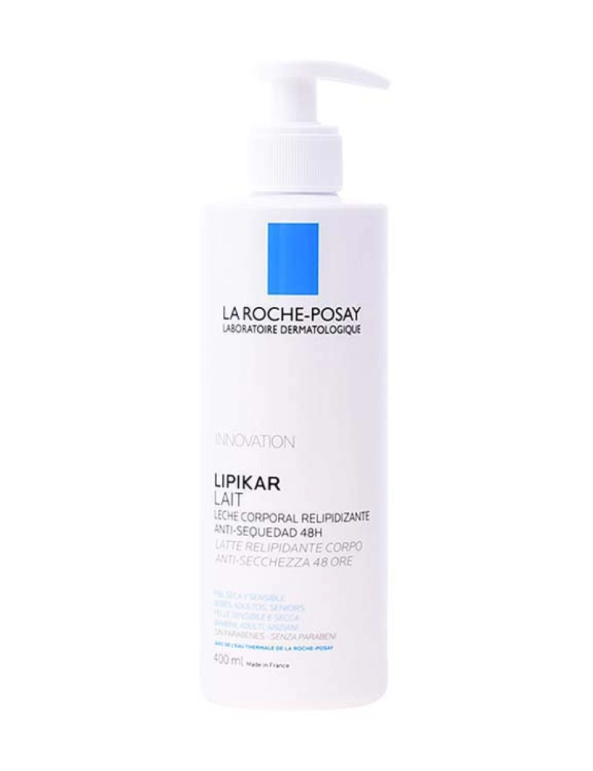 La Roche Posay  - Leite Sedoso Corpo Lipikar 400Ml