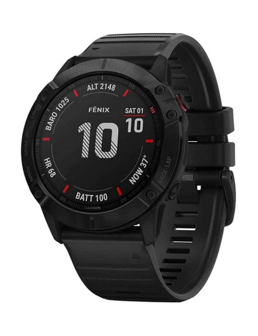 Garmin - Garmin Fenix 6X Pro Preto