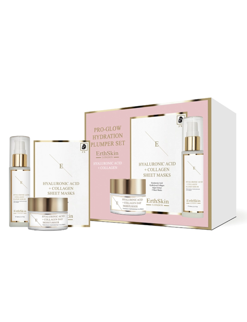 Eclat Skin London - Eclat - Conjunto completo Pro-Glow Hydration Plumper (Edição Limitada)