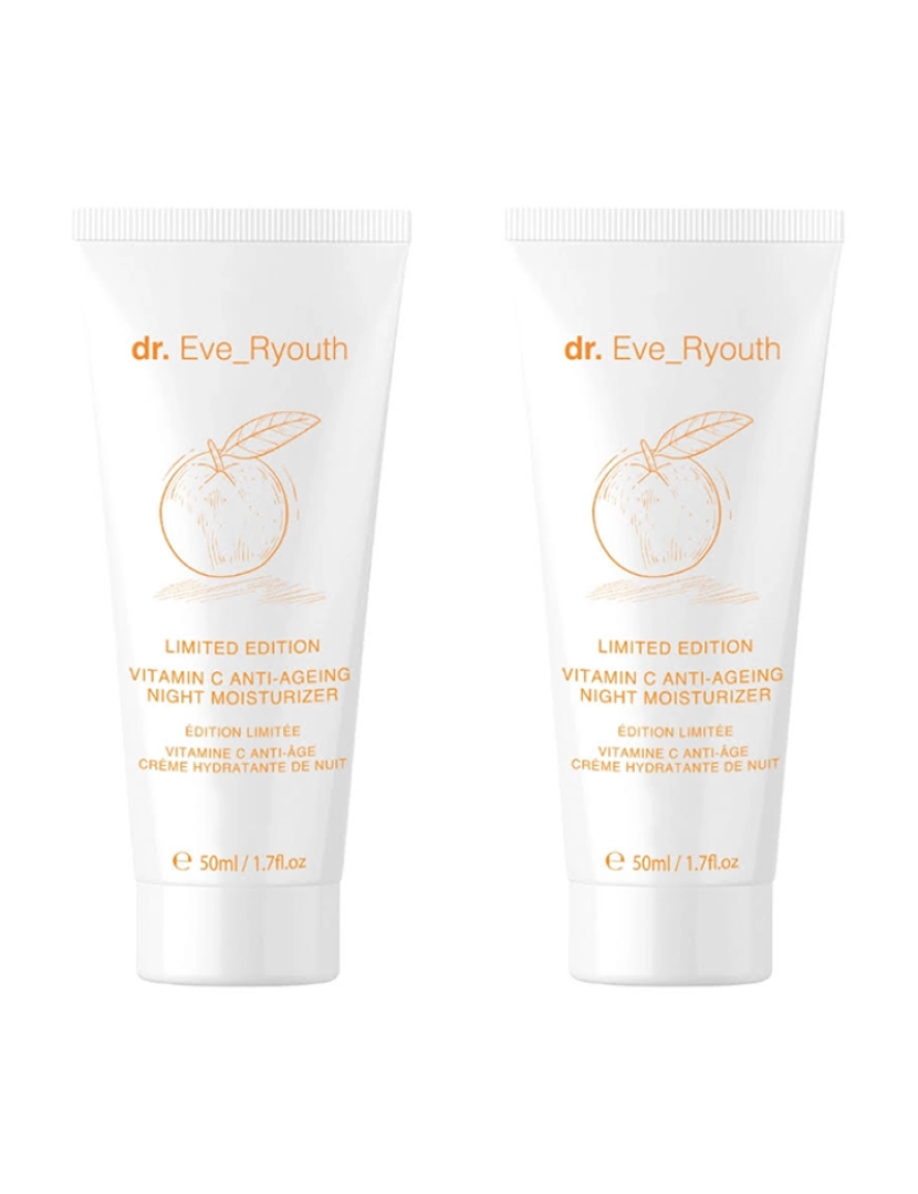 Dr. Eve Ryouth - Hidratante noturno com vitamina C 50ml (edição limitada) x 2