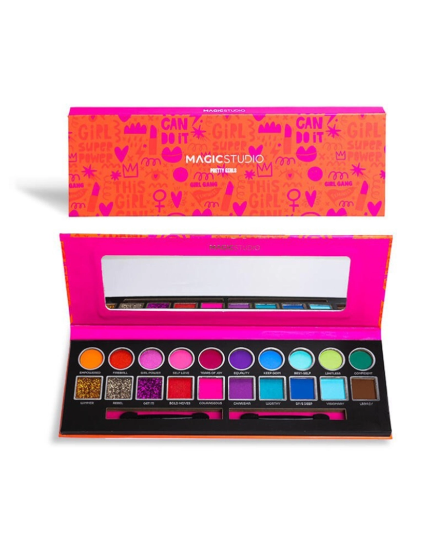 Magic Studio - MAGIC STUDIO PALETA DE SOMBRAS PARA MENINAS BONITA