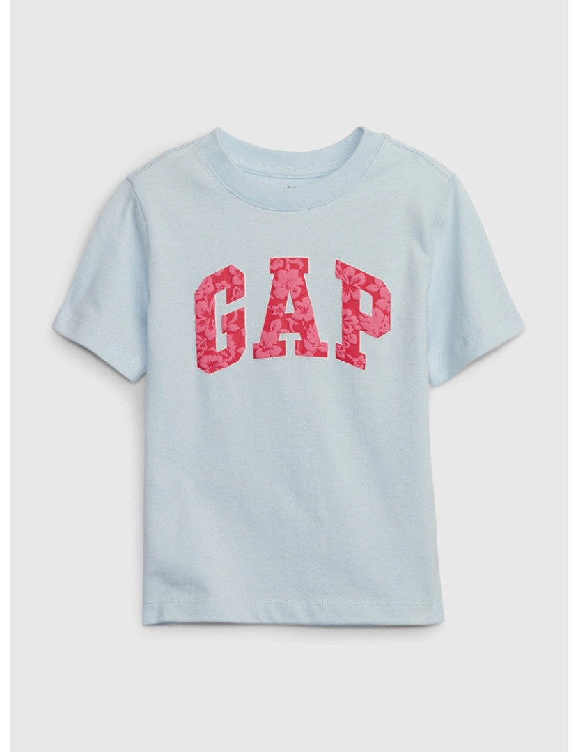 GAP - T-shirt Manga Curta Bebé Vermelho