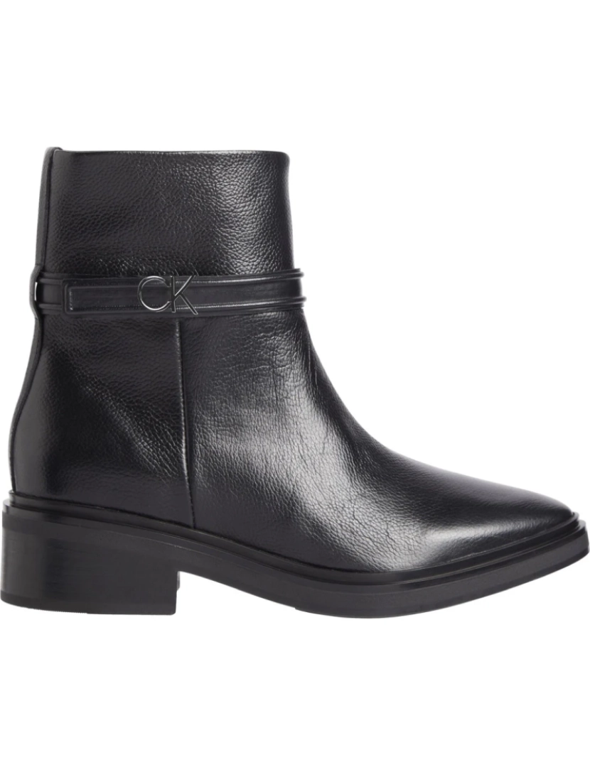 Calvin Klein - Calvin Klein Preto Botas Calçados Femininos