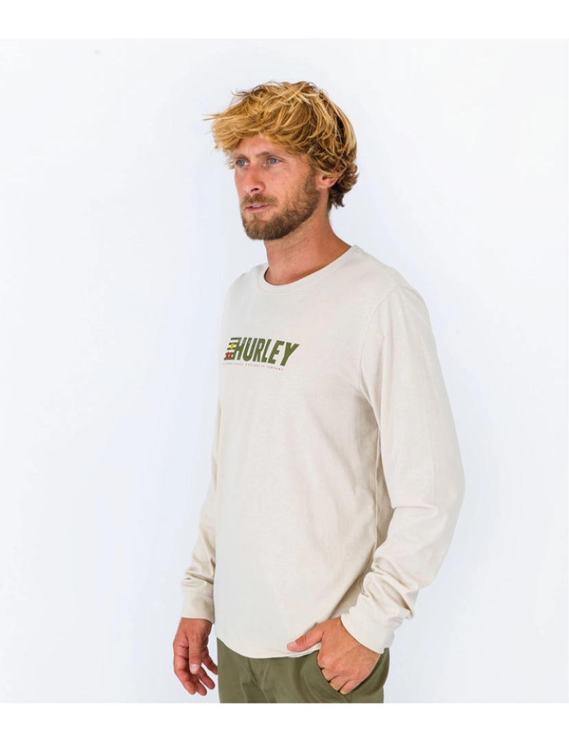 Hurley - T-Shirt de Homem Branco 