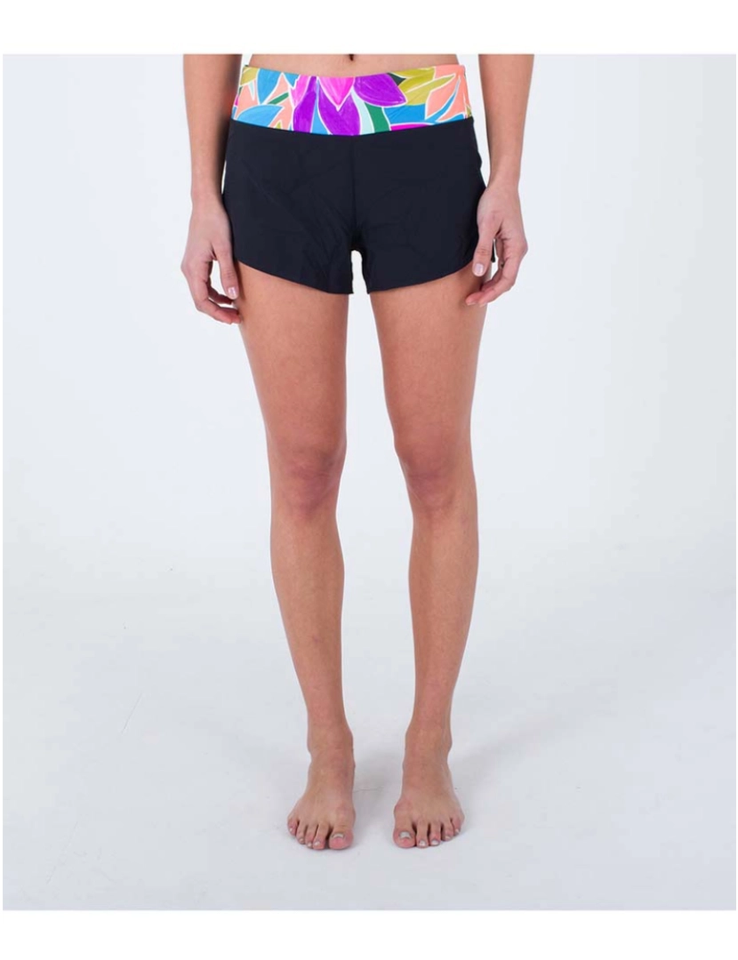 Hurley - Calções Senhora Isla 2.5' Soft Waist Preto/Isla  