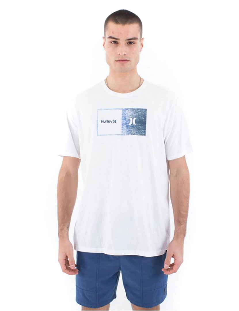 Hurley - T-Shirt EVD Halfer Gradient Manga Curta Homem