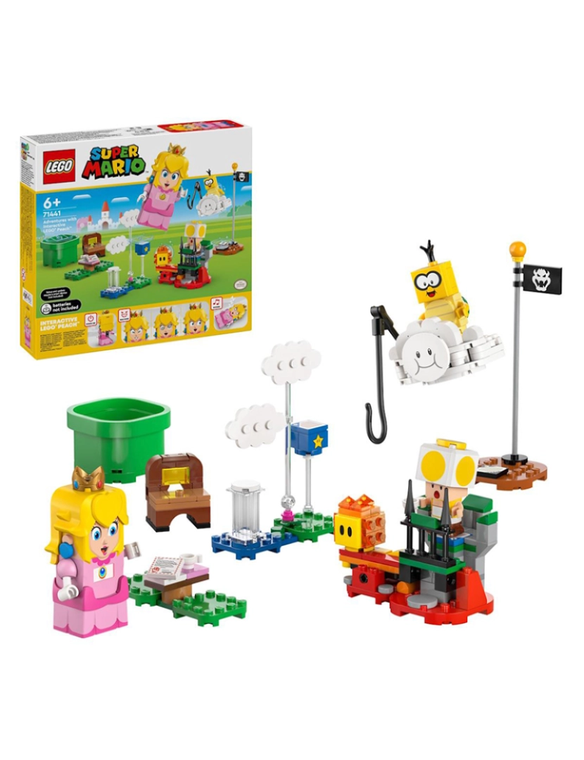 Lego - LEGO SUPER MARIO INTERATIVO COM A LEGO PEACH 71441