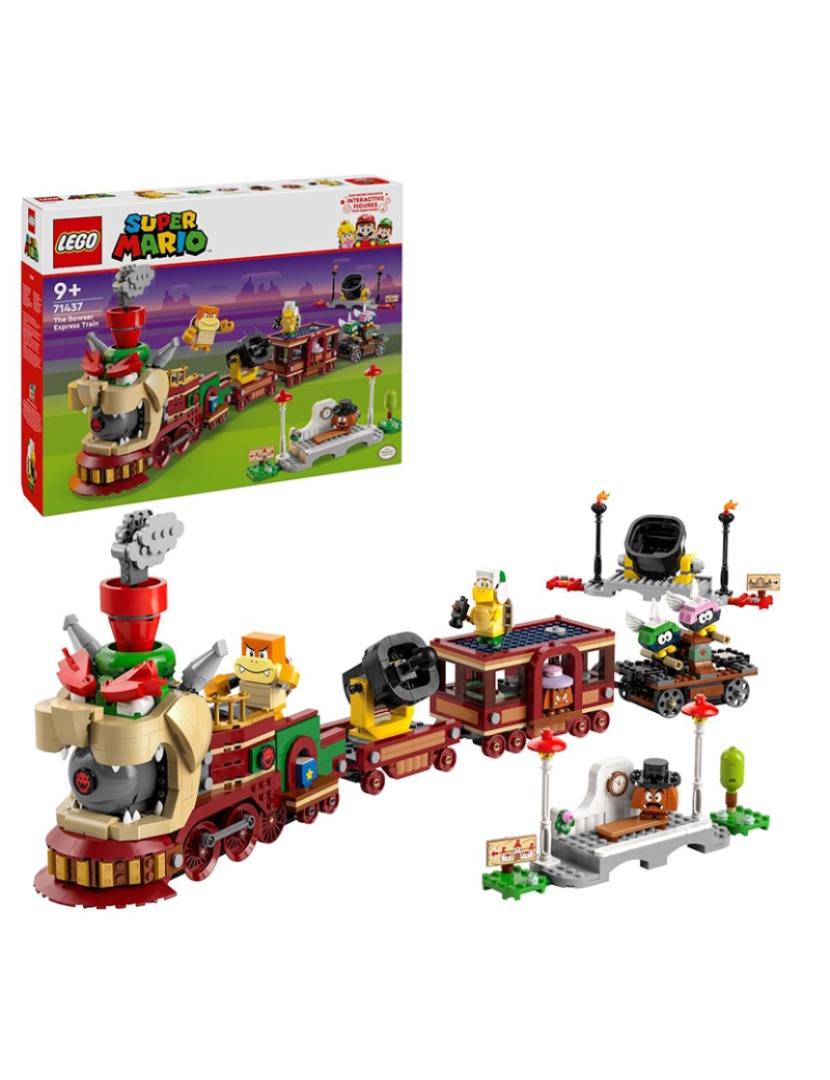 Lego - LEGO SUPER MARIO COMBOIO EXPRESSO DO BOWSER 71437