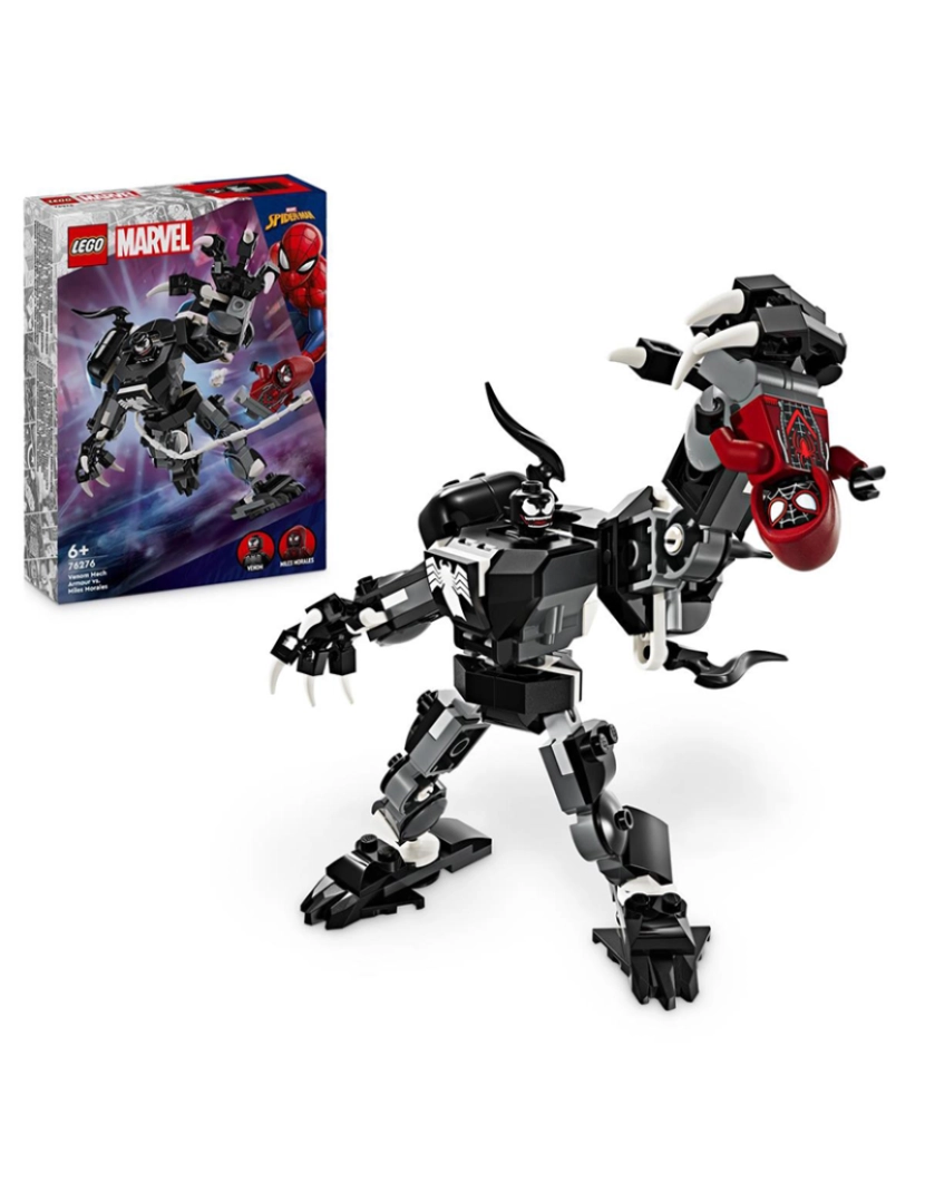 Lego - LEGO SUPER HEROES ARMADURA VENOM VS. MILES 76276