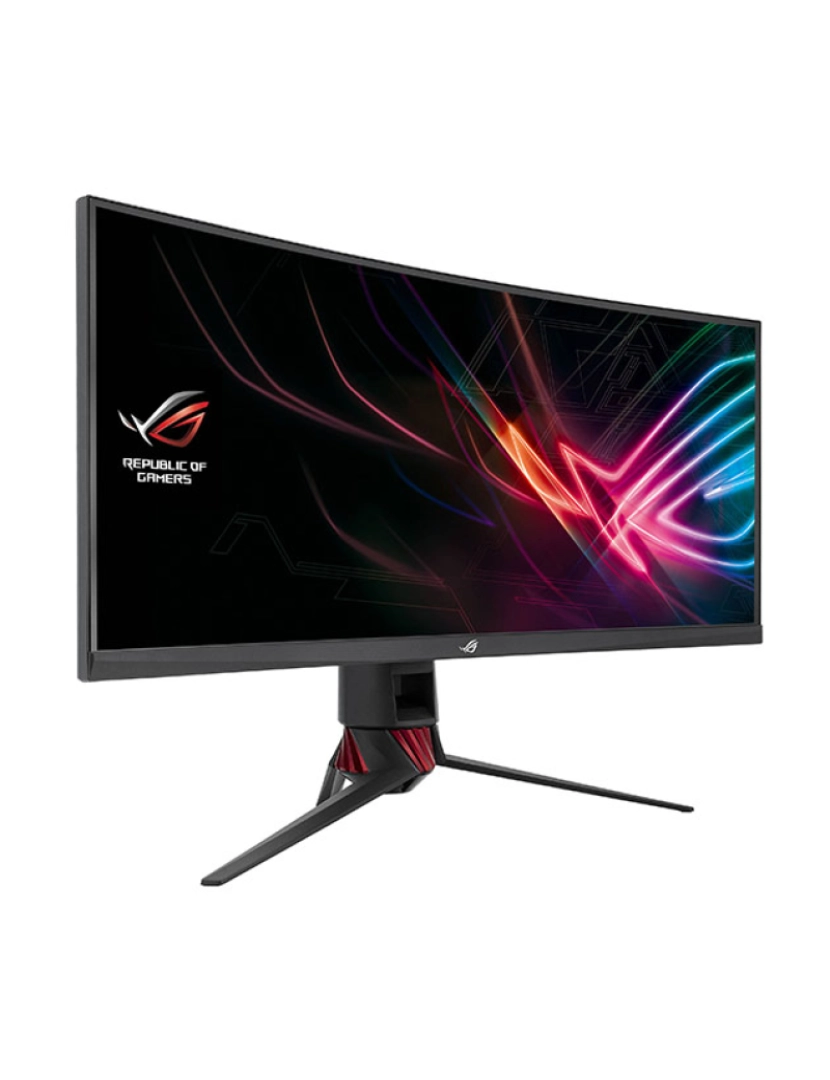 Asus - Monitor Asus ROG STRIX XG35VQ 35 UWQHD Grau B