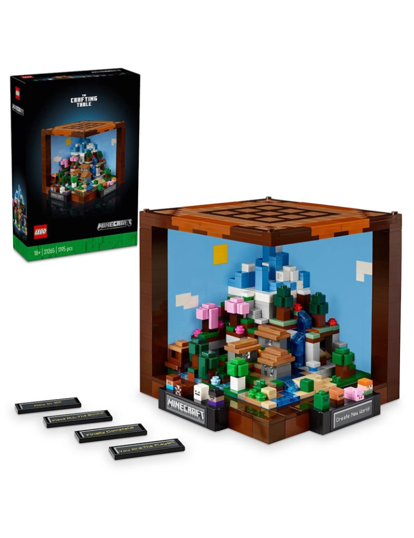 Lego - LEGO MINECRAFT BANCADA DE TRABALHO 21265