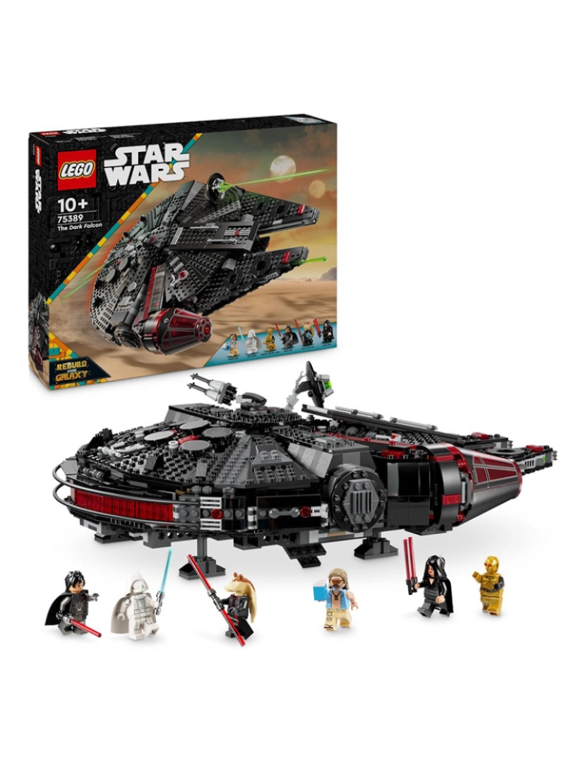 Lego - LEGO STAR WARS A DARK FALCON 75389