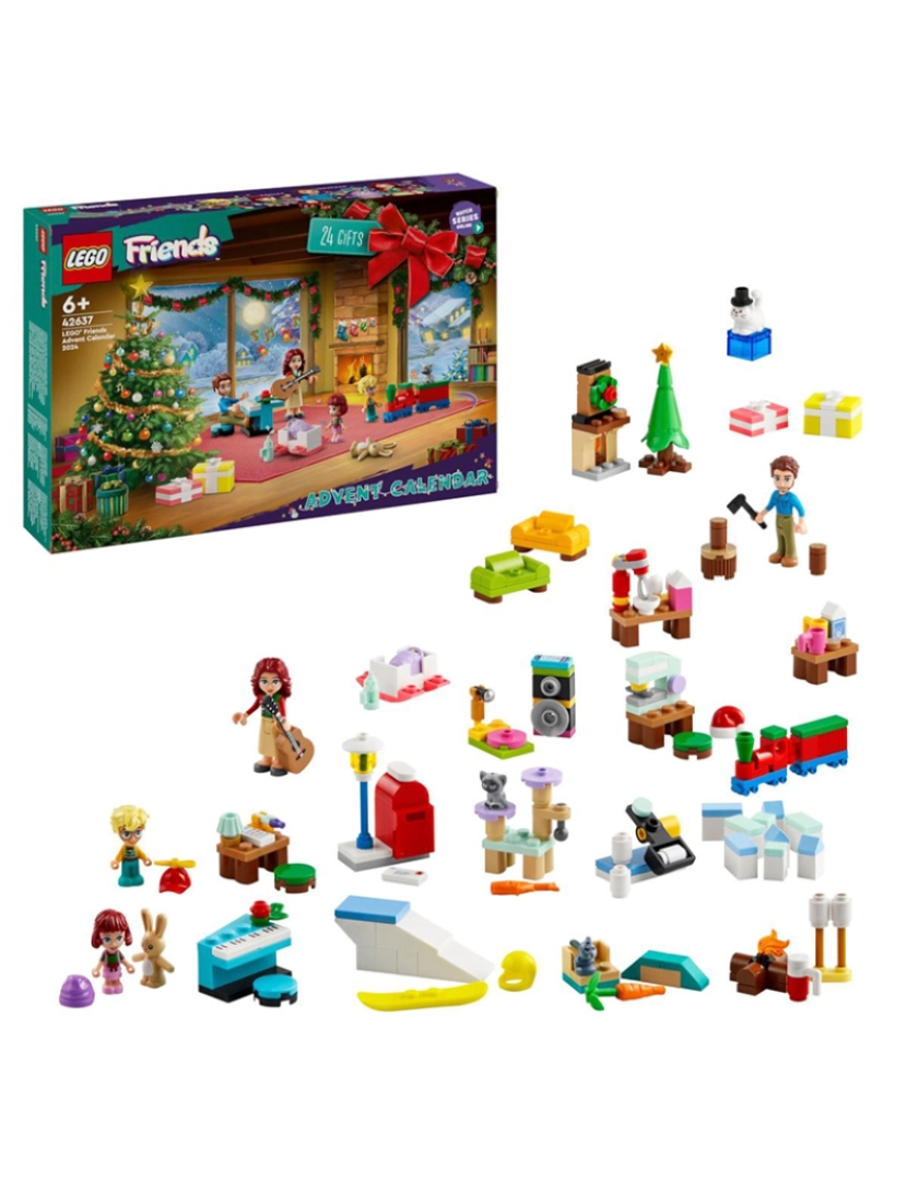 Lego - LEGO FRIENDS CALENDARIO DE ADVENTO 2024 42637