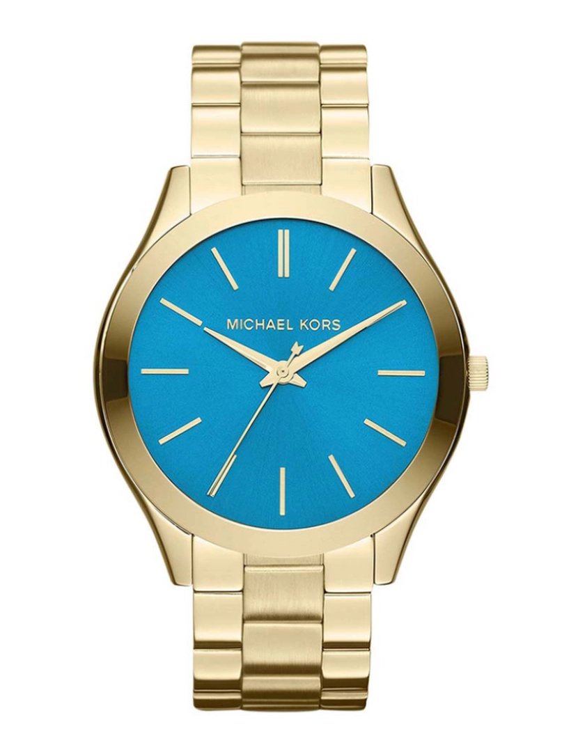 Michael Kors - Relógio Senhora Dourado E Azul