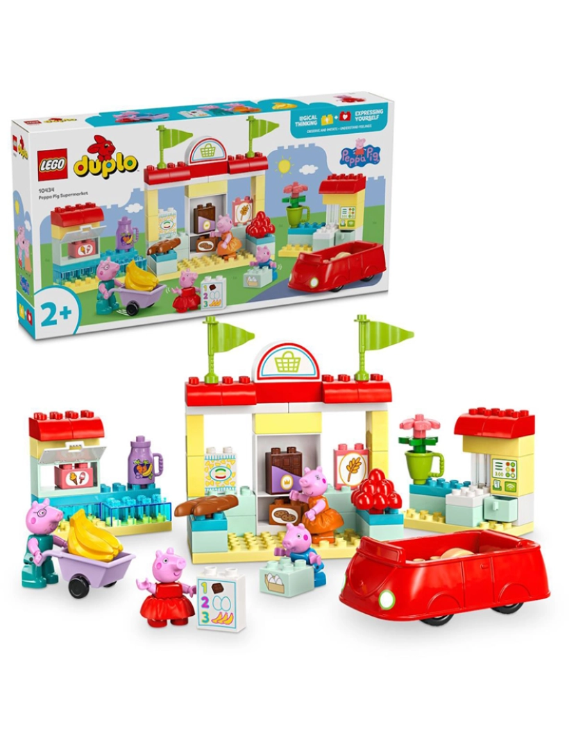 Lego - LEGO DUPLO PEPPA PIG SUPERMERCADO 10434