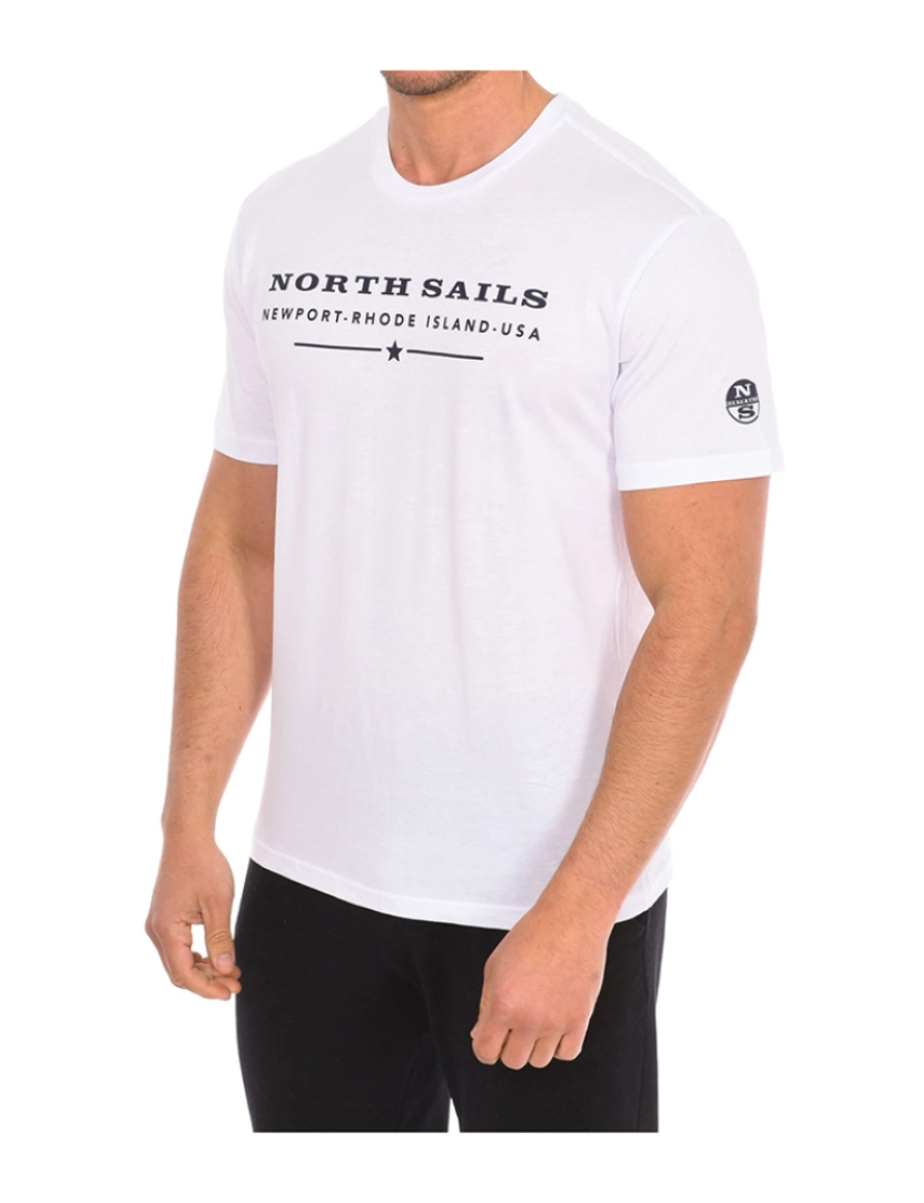 North Sails - T-shirt Homem Branco