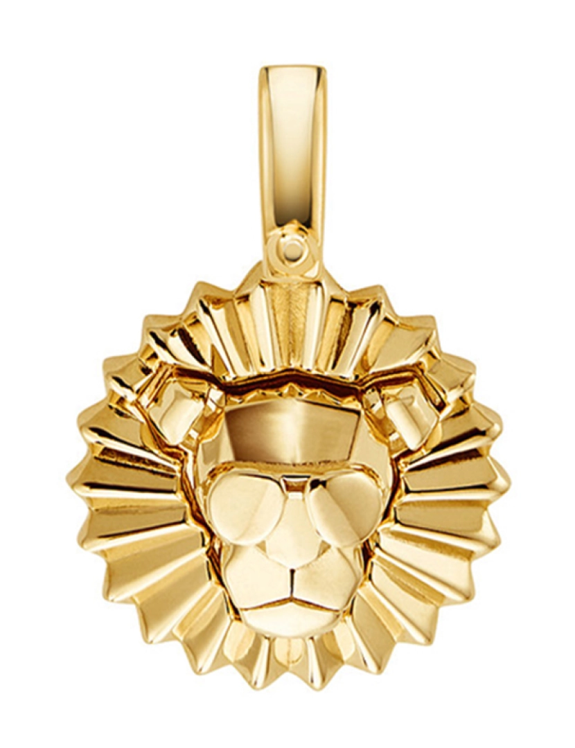 Michael Kors - Pendente Lion Charm Dourado