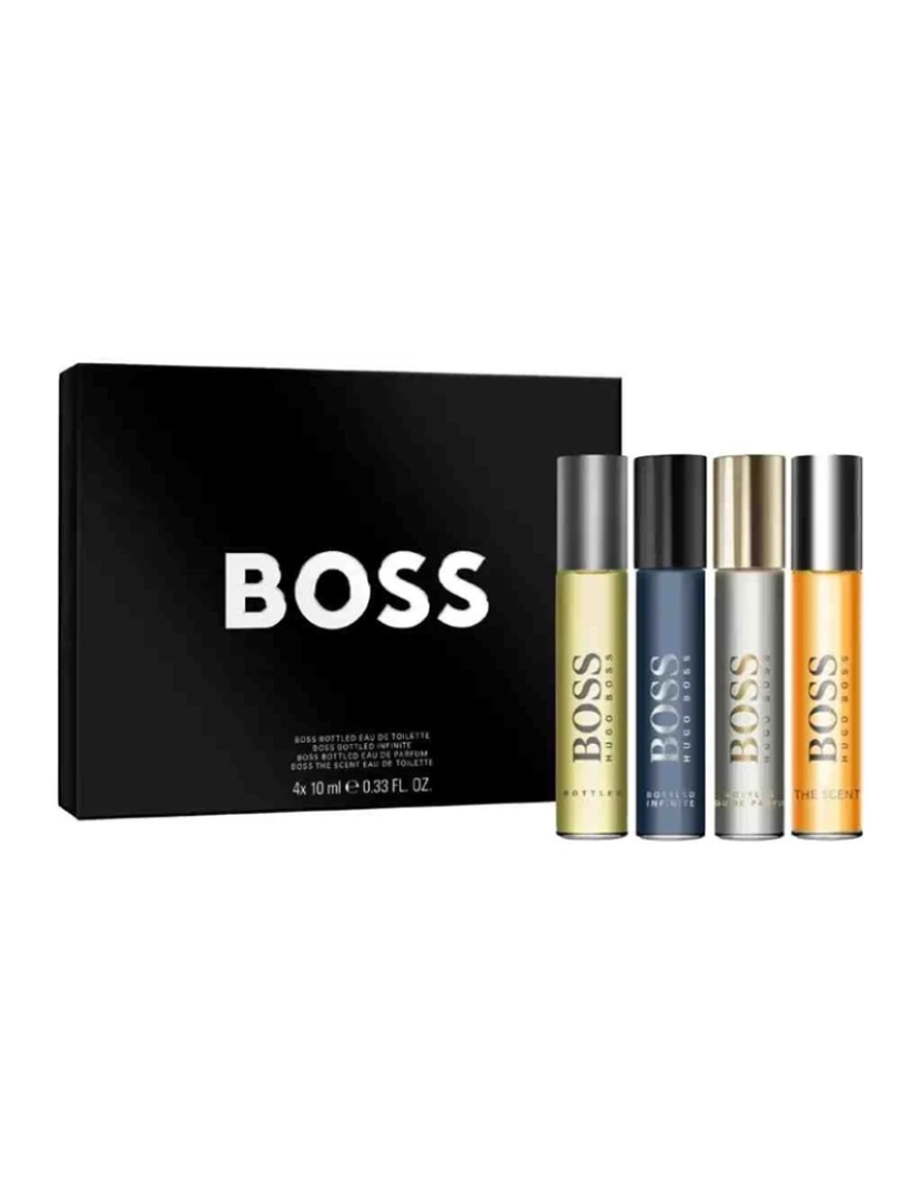 Hugo Boss - HUGO BOSS BOTTLED MINI SET 4 x 10 ml (BOTTLED ET+BOTTLED INFINITE EP+BOTTLED EP+BOTTLED PARFUM)