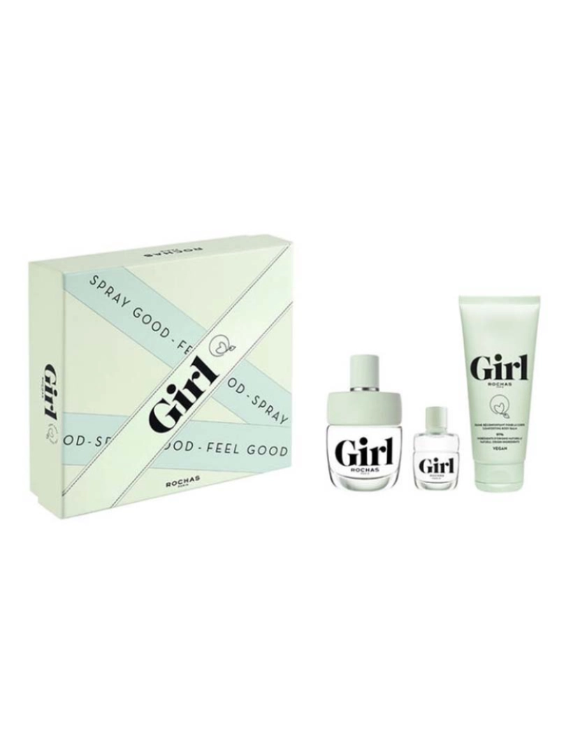 Rochas - Rochas Girl Set (Et 100 Vp + Et 7,5 Vp + Gel Exfoliante 100 Ml)