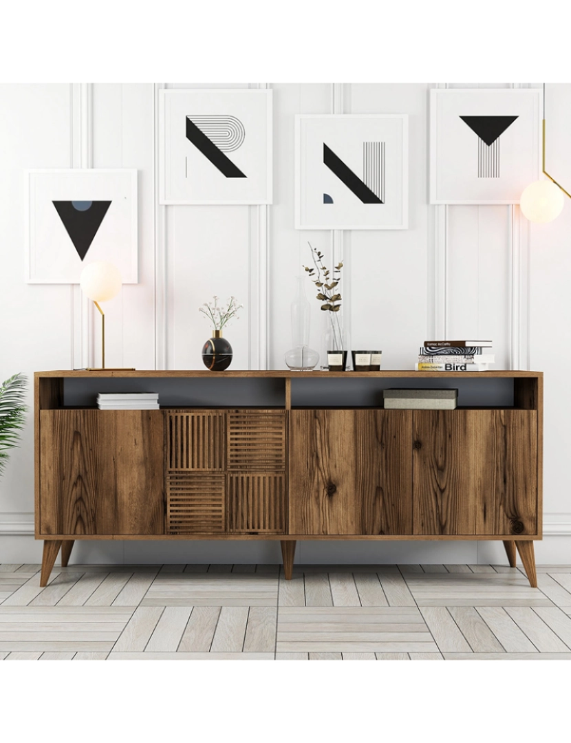 ASR - Aparador Milan Walnut