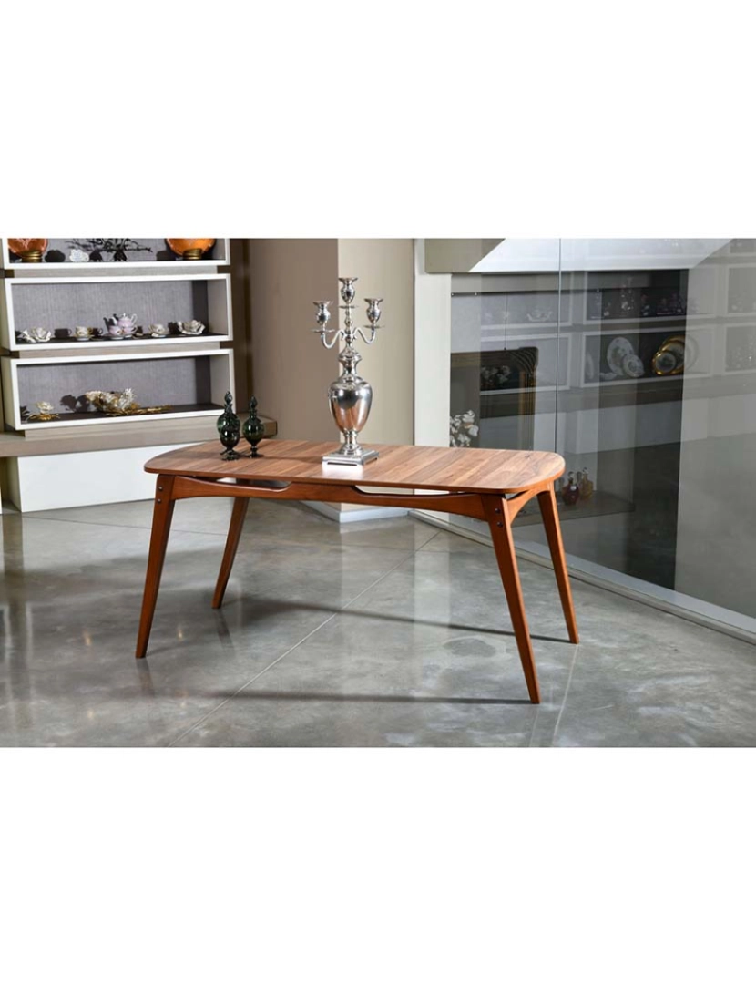 ASR - Mesa Jantar Walnut