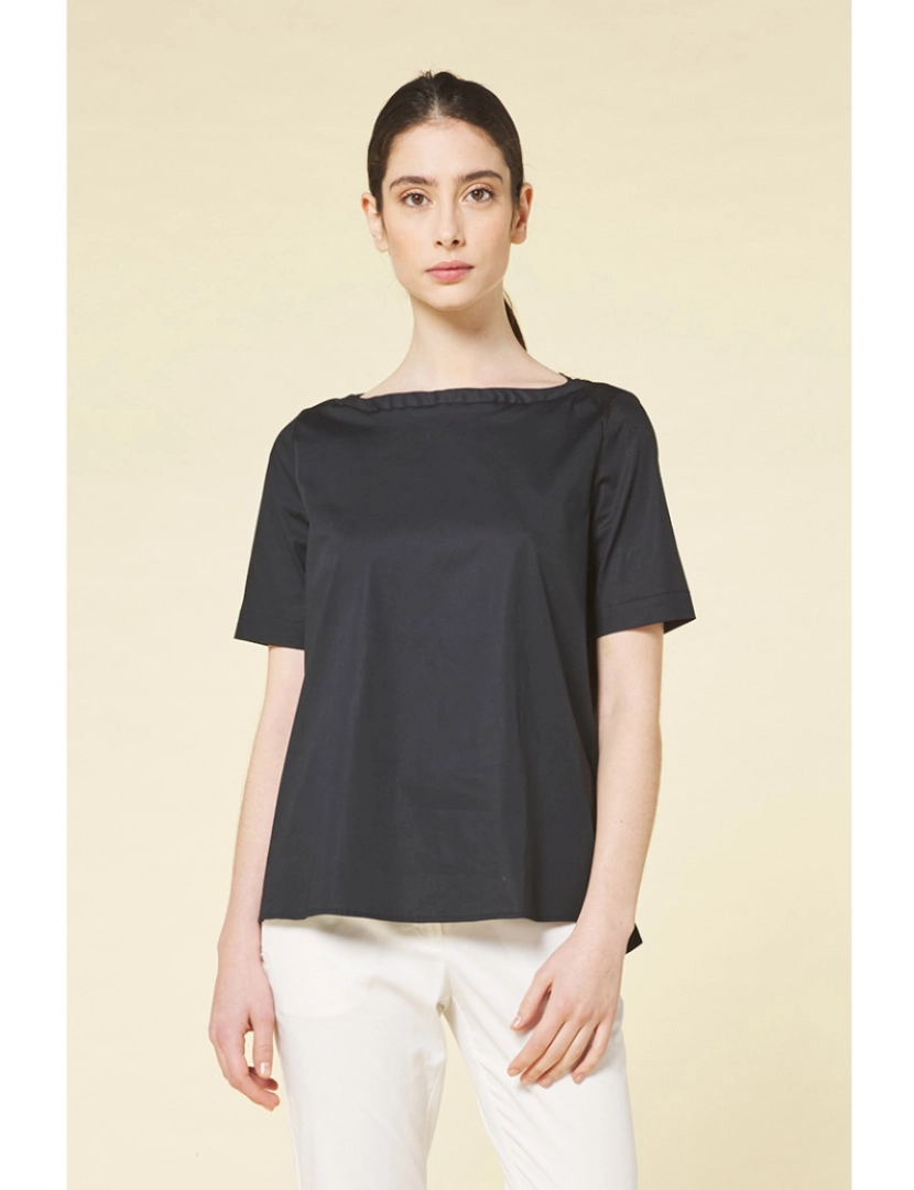 Stefanel - Blusa Preto