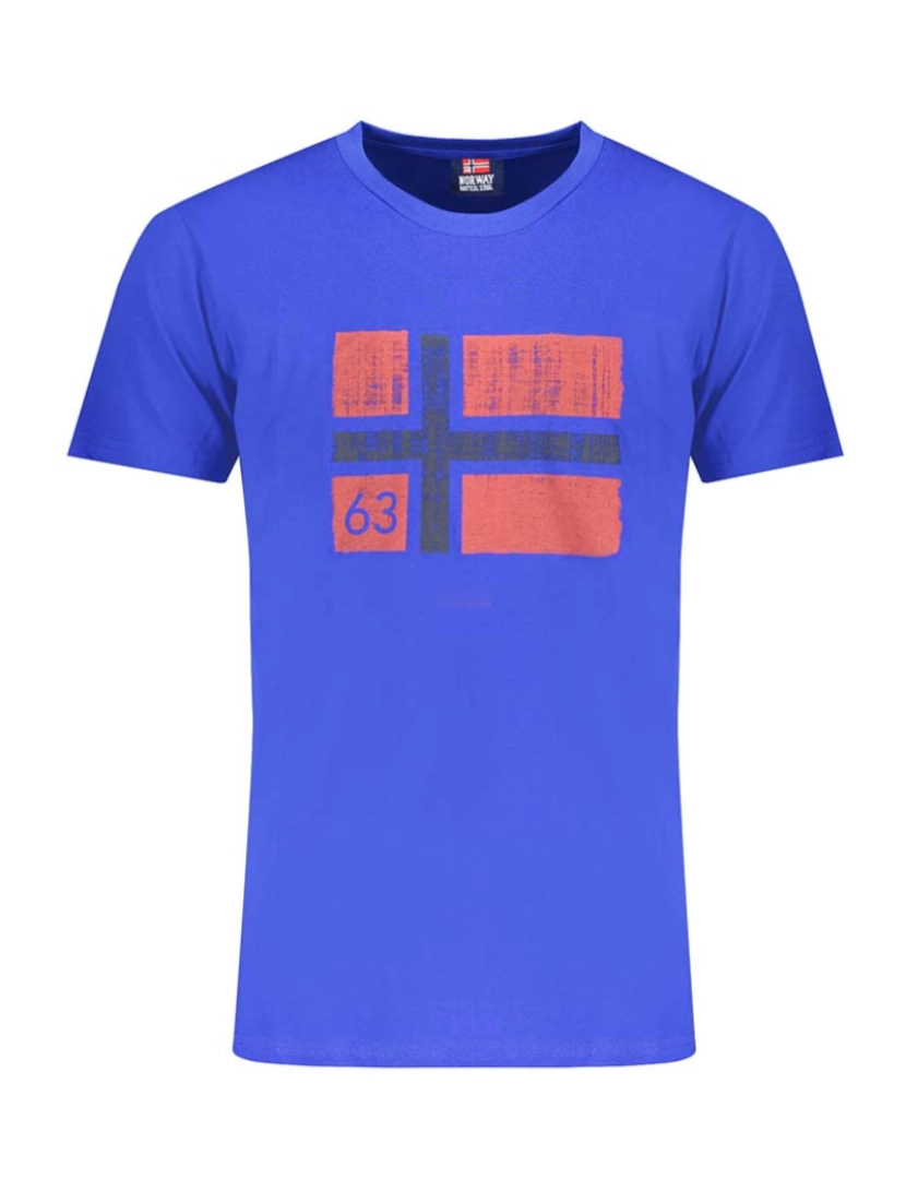 Norway 1963 - T-Shirt Homem Azul