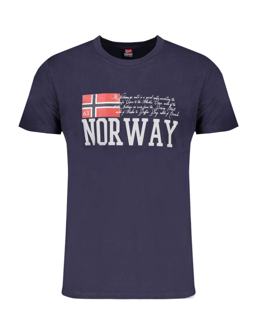 Norway 1963 - T-Shirt Homem Azul