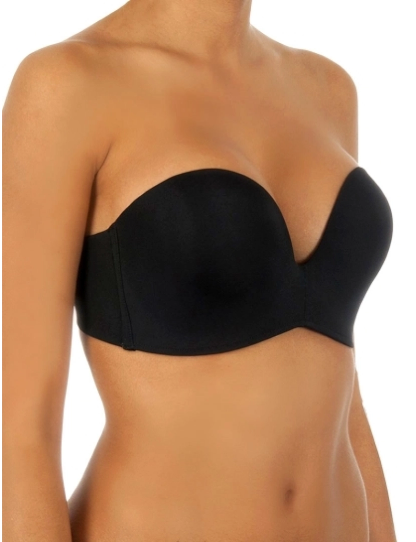 ClubeFashion - Soutien Sem alças Wonderbra Preto