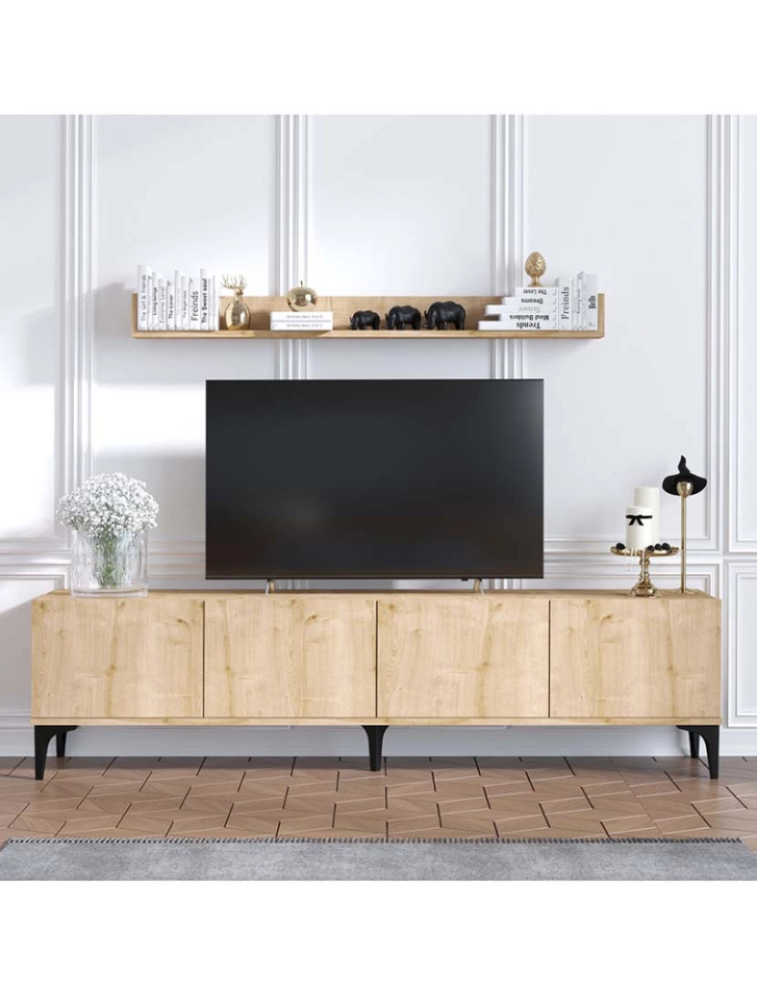 ASR - Móvel Tv Sapphire Oak