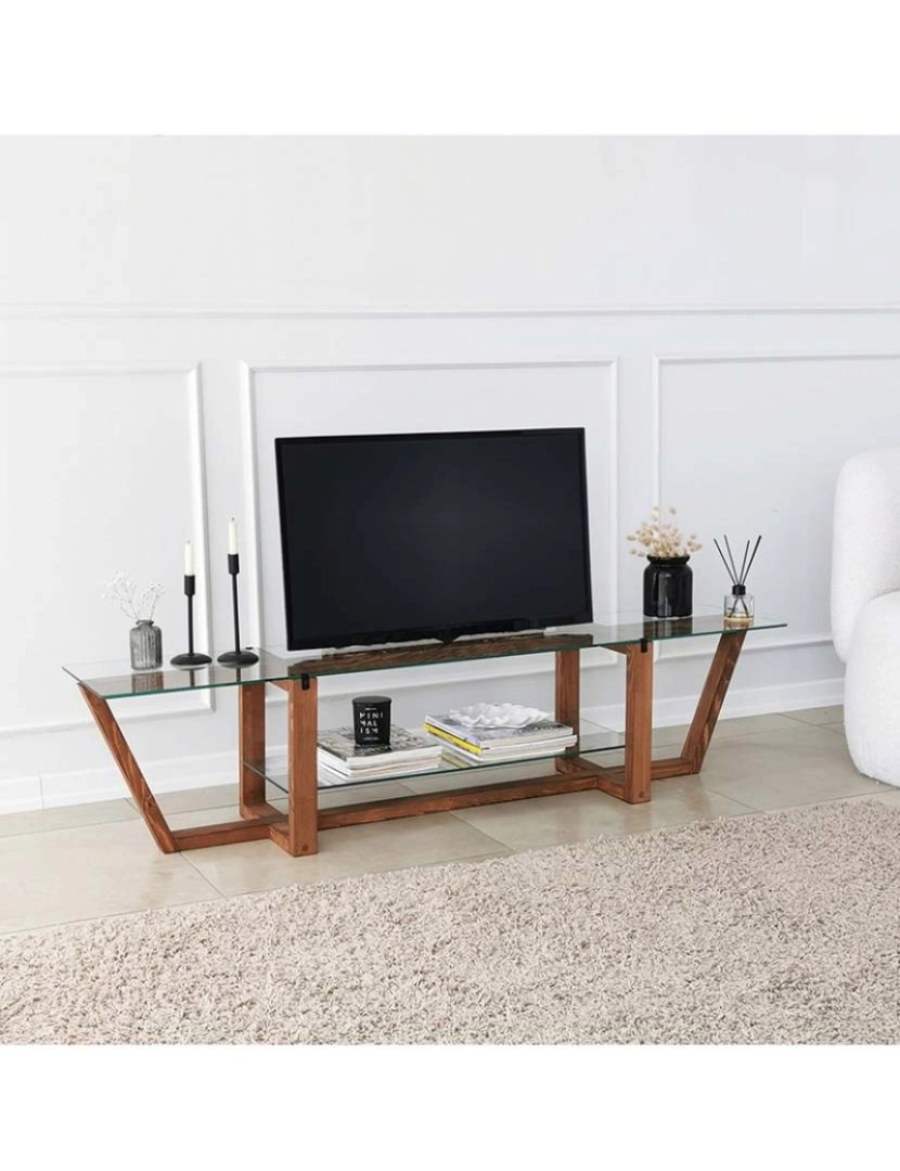 ASR - Móvel Tv Amalfi Walnut