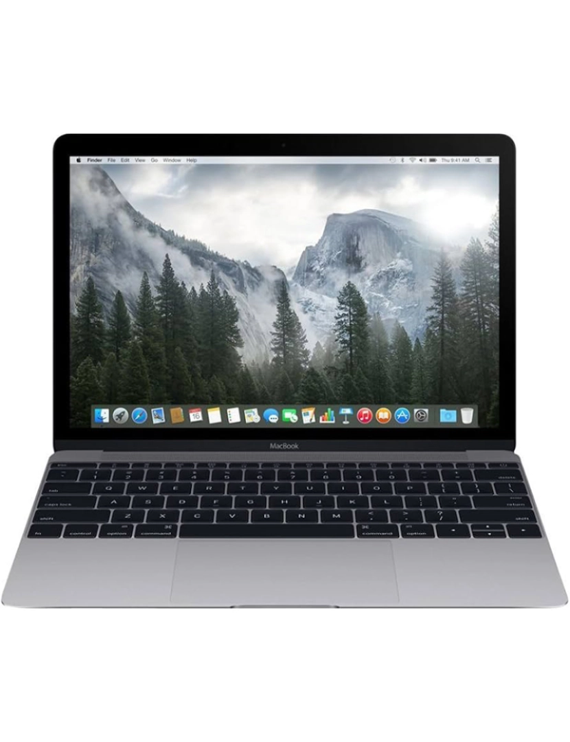 Apple - Apple MacBook (Retina, 12 Early 2016) Grau B