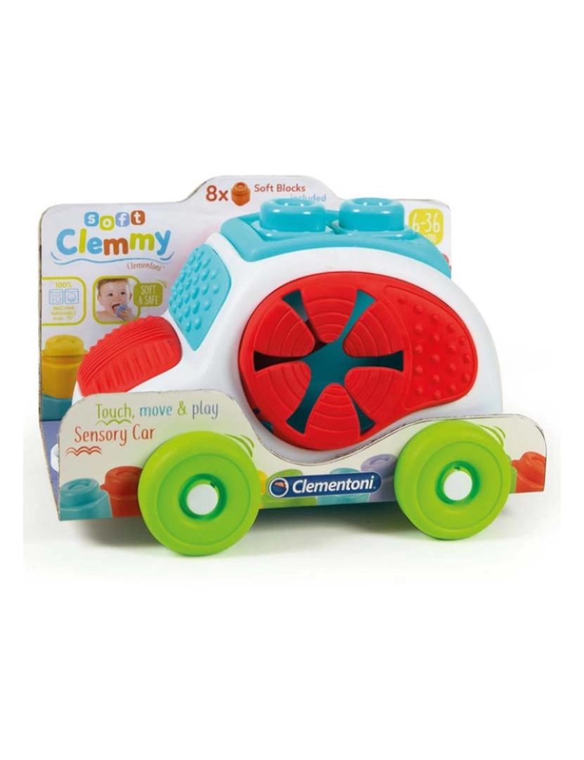 Clementoni - BABY CLEMMY CARRO SENSORIAL 17315