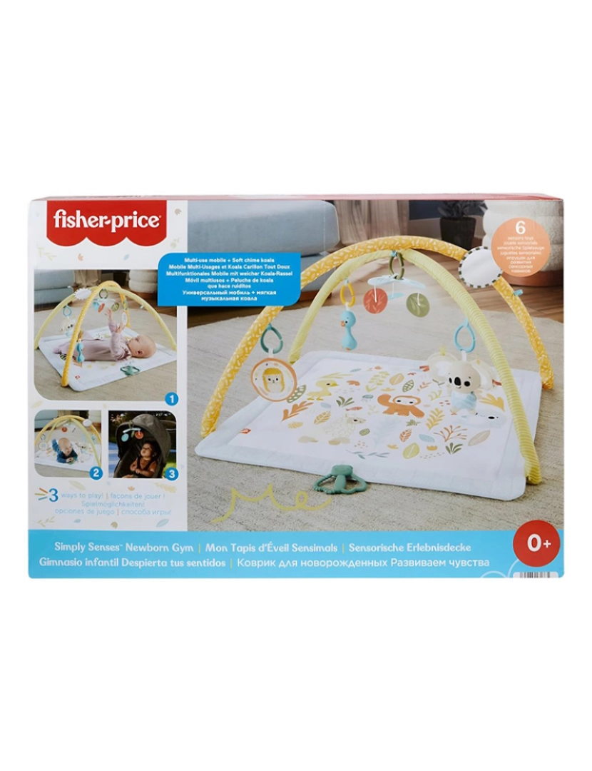 Fisher-Price - FISHER-PRICE GINASIO RECEM NASCIDO HRB15