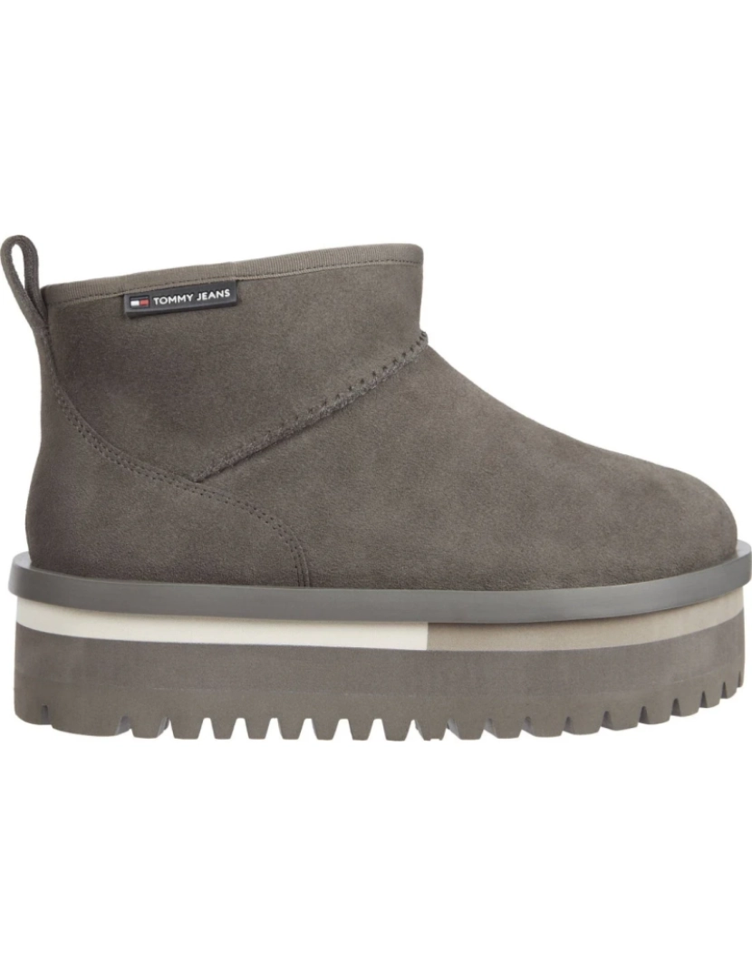 imagem de Tommy Jeans cinza Booties sapatos femininos3