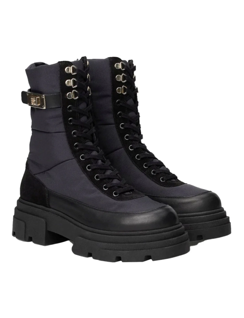 imagem de Tommy Hilfiger Preto Booties sapatos femininos2