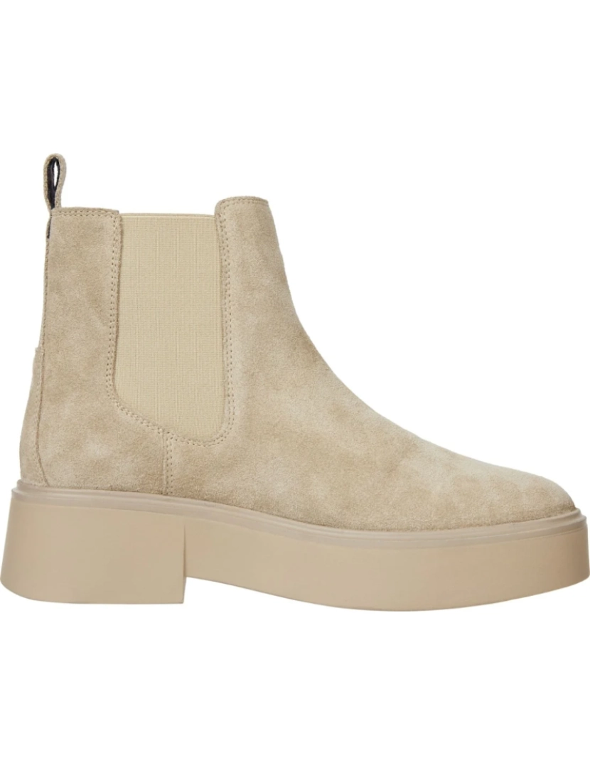 imagem de Tommy Hilfiger Bege Booties Calçados Femininos6