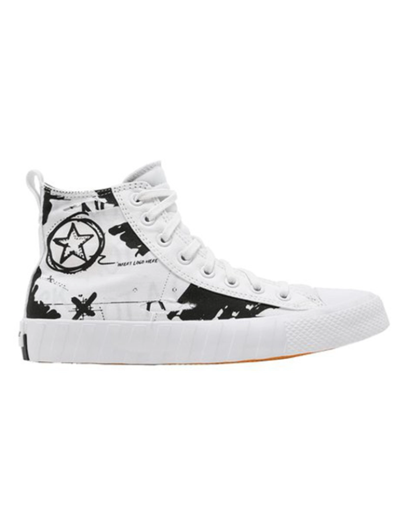 Converse - Bota branca graffiti US12 