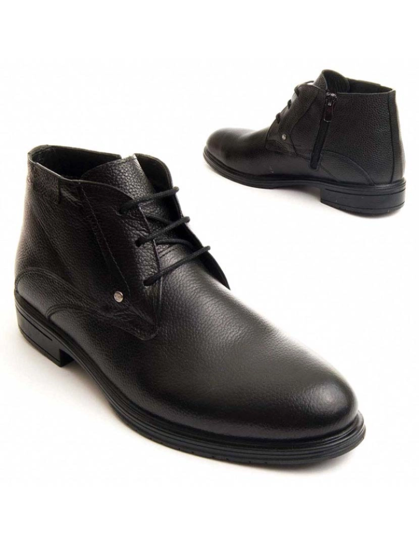 Purapiel  - Botins Homem  Botman2 Preto