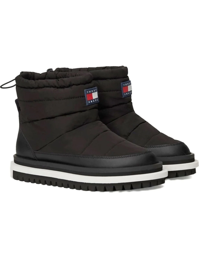 Tommy Jeans - Tommy Jeans Preto Booties sapatos femininos