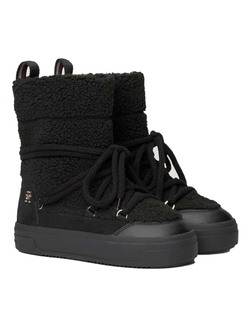 imagem de Tommy Hilfiger Preto Booties sapatos femininos2